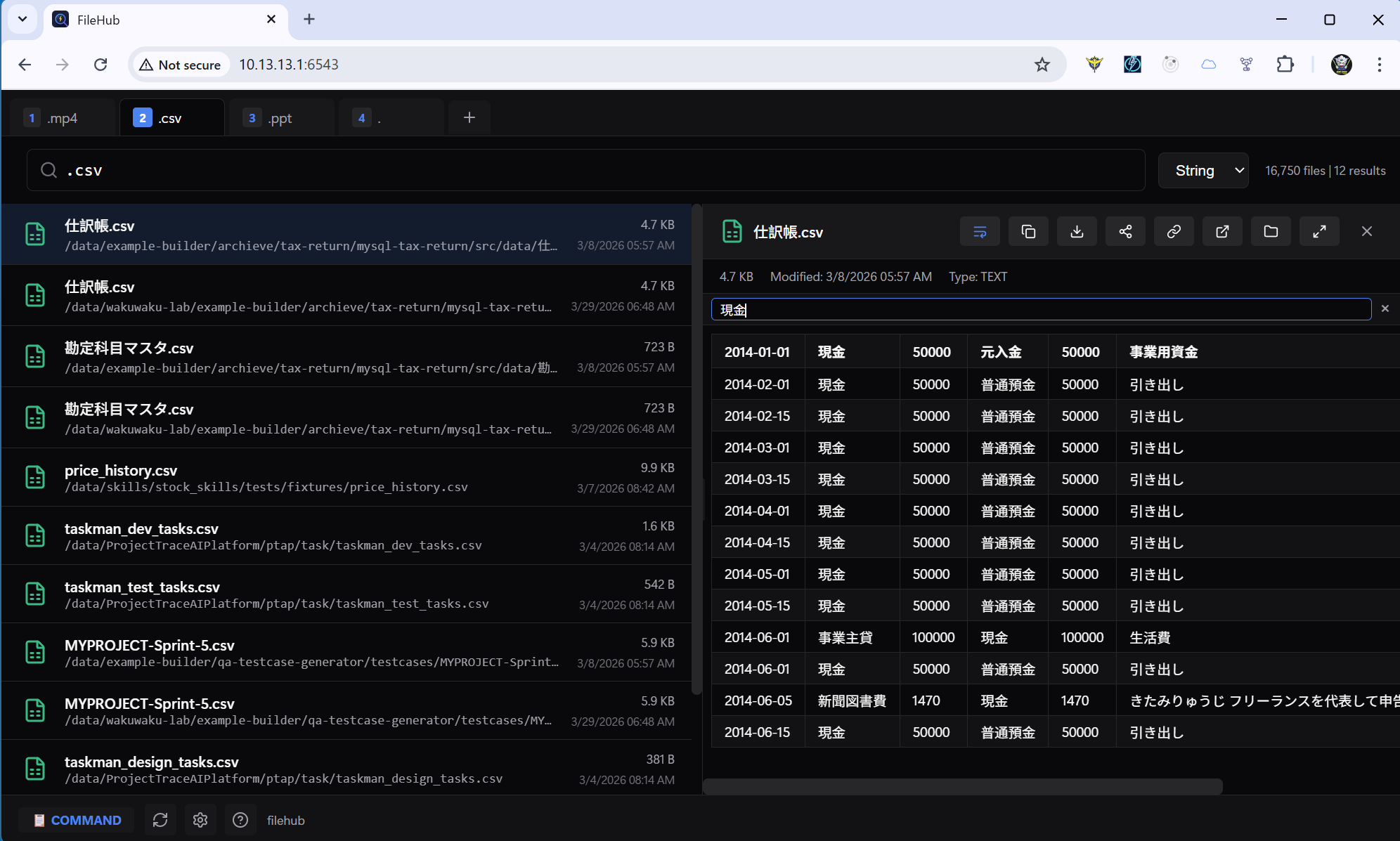 FileHub File Preview